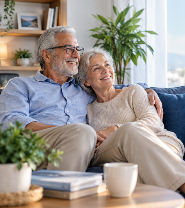 cozy retirement security at home